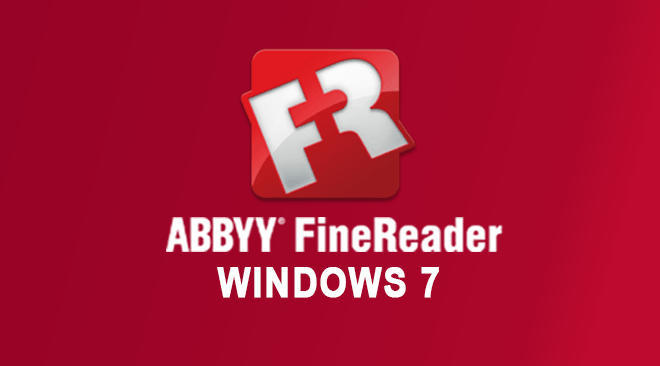 FineReader windows 7