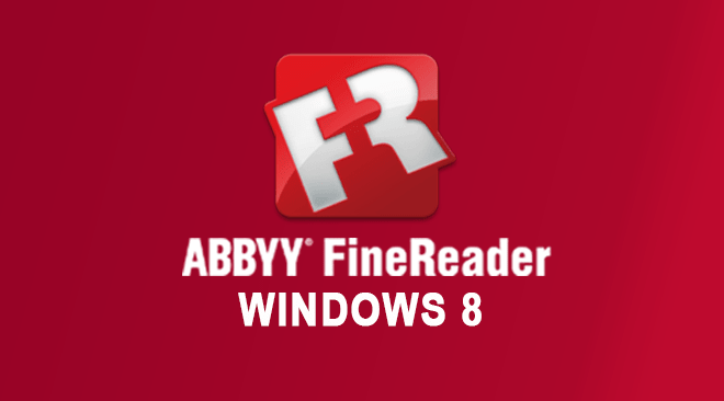 FineReader windows 8