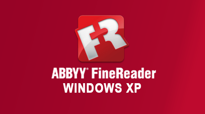 FineReader для windows xp